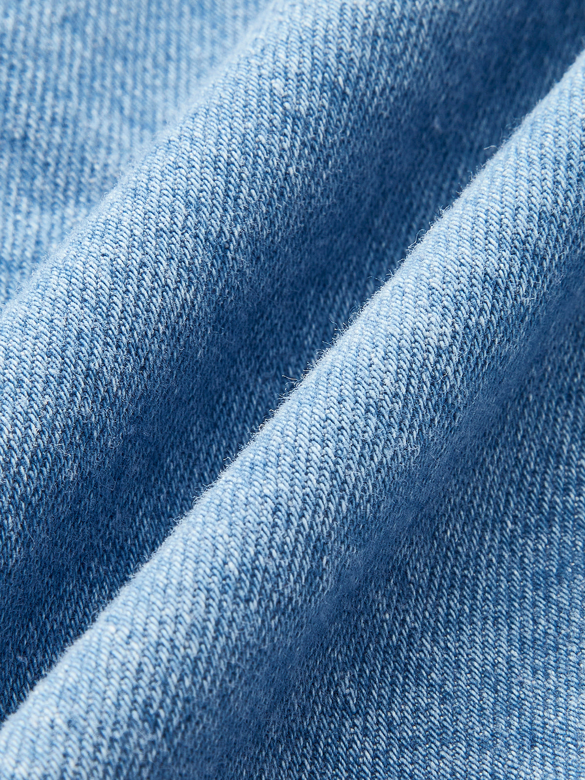 Women's Denim Dress — Halter Neck Buckle Detail