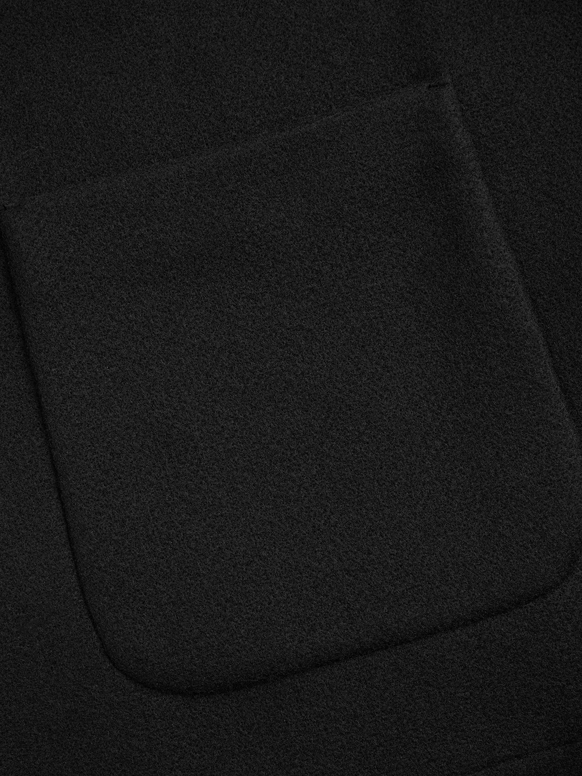 Women's Wool Jacket — Scarf-Accented Design